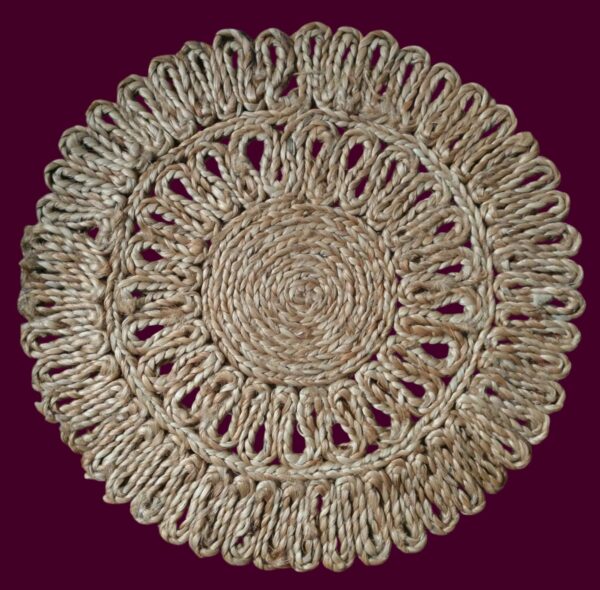 Table Mats no 1 Nutural  jute mats 40-cm